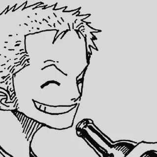 😊 emoji Roronoa Zoro Telegram sticker 20 of 24