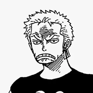 💩 emoji Roronoa Zoro Telegram sticker 17 of 24