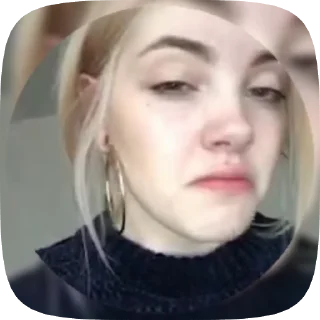 ☹️ emoji дарья vilichiks Telegram sticker 9 of 50