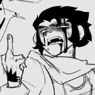 🖕 emoji monkie kid 0.1 Telegram sticker 12 of 60