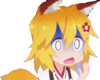 Sticker from Senko-San