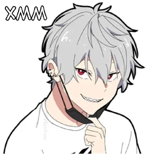 🤔 emoji Anime Kun Ru [@b1ackchannel] Telegram sticker 23 of 40