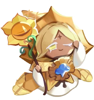 🌻 emoji Pure Vanilla Cookie! Telegram sticker 7 of 44