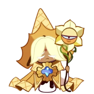 🌻 emoji Pure Vanilla Cookie! Telegram sticker 10 of 44