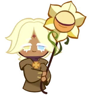 🌻 emoji Pure Vanilla Cookie! Telegram sticker 20 of 44