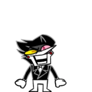 😈 emoji Spamton (Shimeji) | @TheKreg Telegram sticker 23 of 47