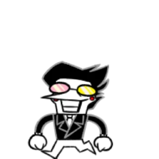 🚶 emoji Spamton (Shimeji) | @TheKreg Telegram sticker 3 of 47
