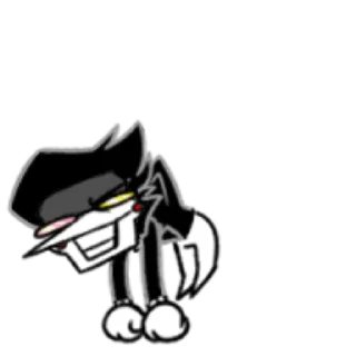 😡 emoji Spamton (Shimeji) | @TheKreg Telegram sticker 7 of 47