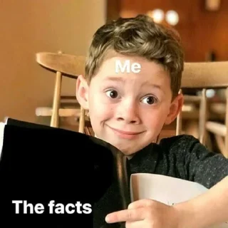 Sticker from boy