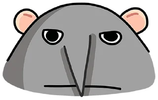 🤨 emoji Кристина без надписей @TgSticker Telegram sticker 3 of 48