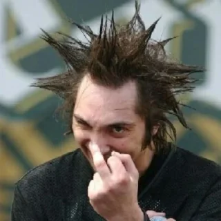 🖕 emoji Король и шут Telegram sticker 22 of 97