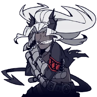 ⛓️ emoji Helltaker 🥞 Telegram sticker 1 of 79