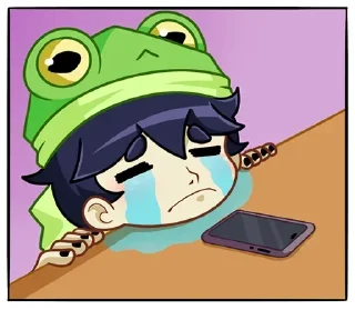 😢 emoji namida's pack Telegram sticker 18 of 116