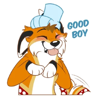 ✋ emoji Kiba Pulex Telegram sticker 9 of 41