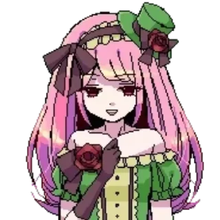 🌺 emoji Жизель! [  @fekilx  ] Telegram sticker 13 of 68