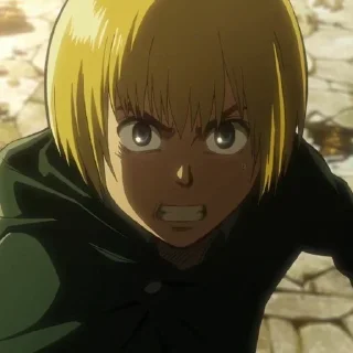 😡 emoji Armin @animemomentQ Telegram sticker 24 of 25
