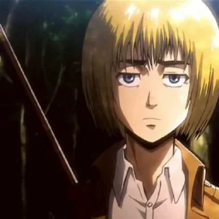 😐 emoji Armin @animemomentQ Telegram sticker 17 of 25