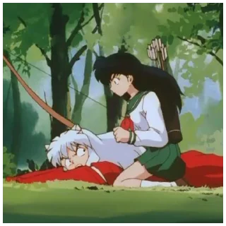 🤨 emoji Inuyasha Telegram sticker 8 of 116