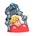 😉 Date Knight, Telegram sticker 11 of 22