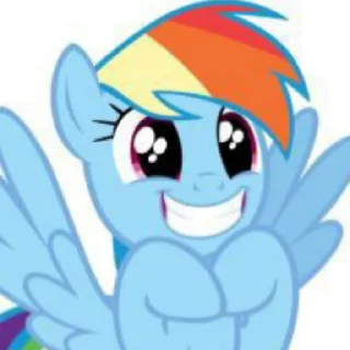 🌈 emoji Бандитка Кочо Радуга Telegram sticker 5 of 46