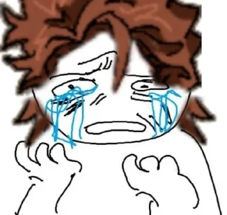 😭 emoji Cursed Plate: @ketsurou Telegram sticker 1 of 120