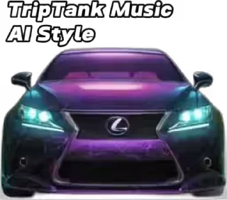 🌟 emoji TripTank AI Lexus coupe Telegram sticker 6 of 10