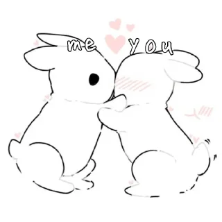 🥡 you're cute, you know?, стикер Telegram 24 из 45