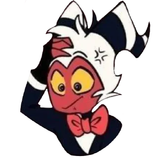 😐 emoji Helluva-Boss Telegram sticker 1 of 26