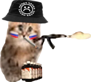 🇷🇺 emoji Thug Cato Telegram sticker 7 of 26