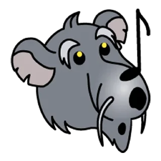 🎶 emoji Rat @durakrats Telegram sticker 5 of 25
