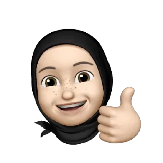 👍 emoji @Muslimanistan_Tv 🧕🦋 Telegram sticker 9 of 35