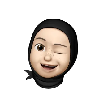 😉 emoji @Muslimanistan_Tv 🧕🦋 Telegram sticker 21 of 35