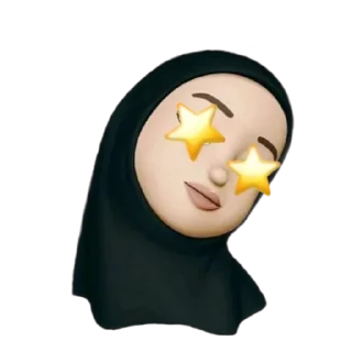 🤩 emoji @Muslimanistan_Tv 🦋🌸 Telegram sticker 23 of 25