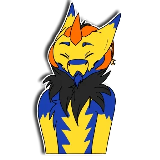 😊 emoji Hyde the Wickerbeast Telegram sticker 16 of 120