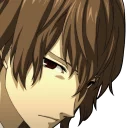 😓 emoji Akechi Goro Telegram sticker 17 of 35