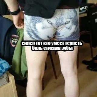 Sticker from stupid довбойоби