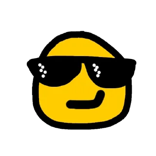 😎 emoji Drawl Brawl — @drawlbrawlteam Telegram sticker 7 of 21