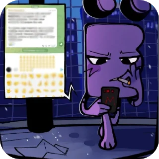 😒 emoji Альт Ёшка  @ilnNoOneNeeds Telegram sticker 23 of 108