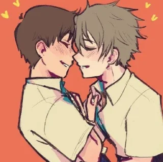 💖 emoji Каору и Синдзи 💕 Telegram sticker 23 of 81