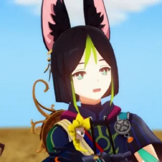 😐 emoji тигнари Telegram sticker 8 of 31
