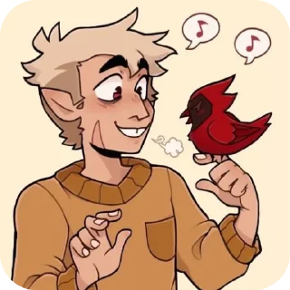 👄 emoji хантер Telegram sticker 16 of 120