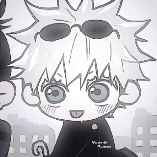 🌟 emoji Годжо Гето | @cnukepa Telegram sticker 18 of 50