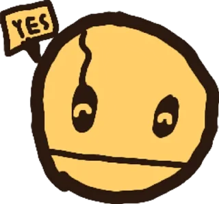 Sticker from Painful meatly