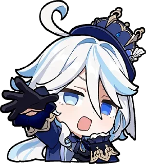 Sticker from ꔛ ₊˚. ୨‧ Фурина 𖧷 ๋࣭  ˚.࿐