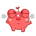 😡 emoji Лягуш Пип (@TgSticker) Telegram sticker 14 of 48