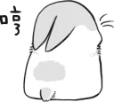 Sticker from Machiko rabbit :: @line_stickers