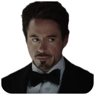 😒 emoji Marvelous Tony Stark Telegram sticker 11 of 24