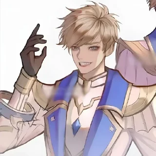 ⭐ emoji Prince dyrroth (3) | @Benza_se Telegram sticker 14 of 19