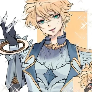 ⭐ emoji Prince dyrroth (3) | @Benza_se Telegram sticker 16 of 19