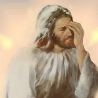 😑 emoji Jesus beautiful Telegram sticker 6 of 70
